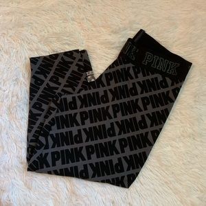PINK crop ultimate leggings
